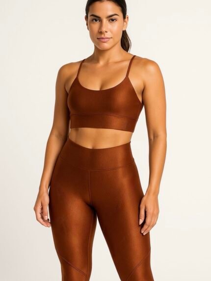 Conjunto Canelado Calça- Mare