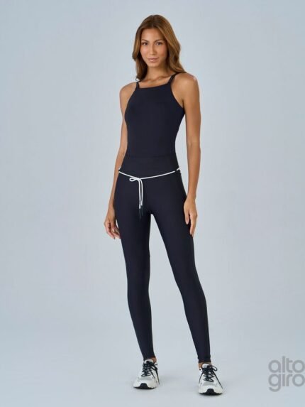 Legging com Cordão e Bolsos- Alto Giro