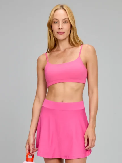 Conjunto Saia Shorts Sobreposta Evase+ Top Eterna- Alto Giro
