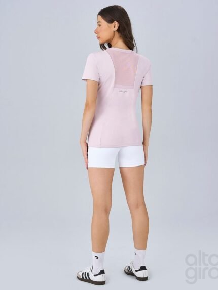 T-Shirt com Tule- Alto Giro
