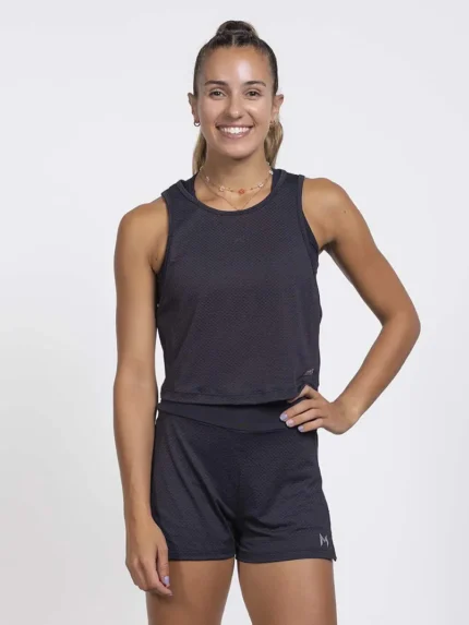 Shorts Duplo Tela Marta- Mar Negro